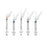 SurGuard - Syringe with Hypodermic Needle 3 mL 21 Gauge 1 Inch Ultra Thin Wall Hinged Safety Needle - SG303L2125