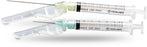 Terumo Medical SurGuard 3 Syringe with Hypodermic Needle 3 mL 25 Gauge 5/8 Inch Detachable Needle Safety Hinged Needle - SG3-03L2516