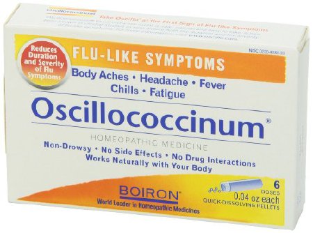 Boiron Oscillococcinnum Cold and Cough Relief 200 CK HPUS Strength Effervescent Tablet 6 per Box - 220928033