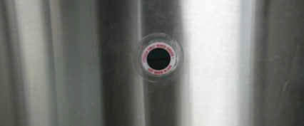 Safe-to-Touch Indicator Sticker
