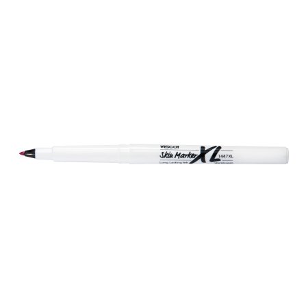 XL - Skin Marker Red Fine / Regular Tip Ruler NonSterile - 1447XLR-50