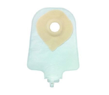 Securi-T - Urostomy Pouch One-Piece System 9 Inch Length Drainable Convex, Pre-Cut - 7610328