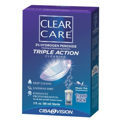 Alcon Clear Care Contact Lens Solution 3 oz. Solution - 4711360903
