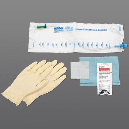 Hollister Apogee Plus Intermittent Catheter Kit Closed System 8 Fr. Without Balloon - B8FB