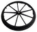 Graham-Field - Wheelchair Rear Wheel with Handrim For Traveler SE Wheelchair - 90763050