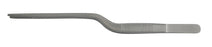 BR Surgical BR Surgical Dressing Forceps Jansen-Gruenwald 6-1/2 Inch Surgical Grade Stainless Steel NonSterile NonLocking Bayonet Handle Straight Serrated Tips - BR46-15420