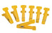 Fabrication Enterprises - Finger Pinch Exerciser Pins Yellow X-Light - 10-0841
