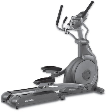 Spirit Fitness CE800 - Elliptical Generator Powered 40 Levels od Resistance 78 X 28 X 67 Inch Gray - Kerma Medical Products - 5975800040