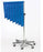 Newmatic Medical X-Ray Standard Porta-Shield 24 X 24 X 36 to 60 Inch, Adjustable from 40 to 64 Inch - 5259