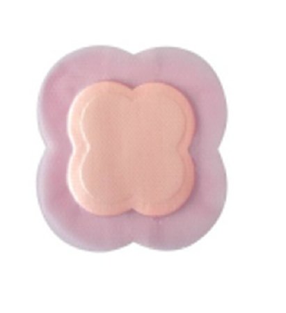 Smith & Nephew Allevyn Life Silicone Foam Dressing 4 X 4 Inch Quadrilobe Silicone Adhesive with Border Sterile - 66801067