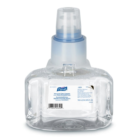 GOJO Purell Advanced Hand Sanitizer 700 mL Ethyl Alcohol Foaming Dispenser Refill Bottle - 8704-04
