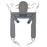 Invacare Premier Series Toileting Sling 6 Point With Head and Neck Support X-Large 550 lbs. Weight Capacity - 2484780
