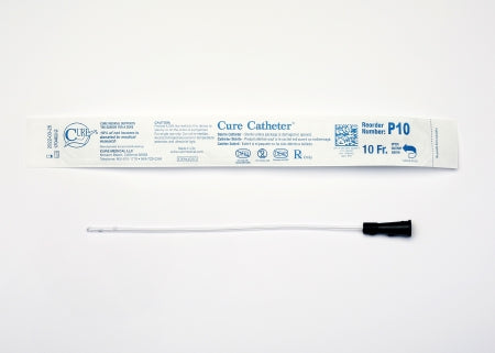 Cure Medical Cure Catheter Urethral Catheter Straight Tip 10 Fr. 10 Inch - P10