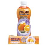 Medical Nutrition USA Pro-Stat Renal Care Protein Supplement Tangerine Flavor 30 oz. Bottle Ready to Use - 60064