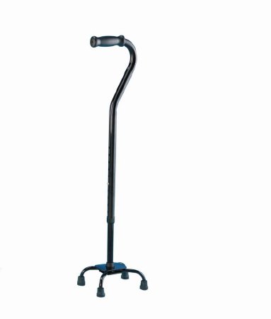 Apex-Carex Healthcare Carex Small Base Quad Cane Aluminum 28 to 37 Inch Height Black - FGA74100 0000