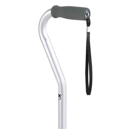 Carex - Offset Cane Aluminum 29 to 38 Inch Height Silver - FGA785C0 0000