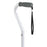 Carex - Offset Cane Aluminum 29 to 38 Inch Height Silver - FGA785C0 0000