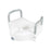 Classics - Raised Toilet Seat with Arms 4-1/2 Inch Height White 300 lbs. Weight Capacity - FGB31877 0000