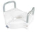 Apex-Carex Healthcare Classics Raised Toilet Seat with Arms 4-1/2 Inch Height White 300 lbs. Weight Capacity - FGB31877 0000