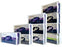 Side Load with Dividers - Glove Box Holder Horizontal Mounted 3-Box Capacity Clear 3-3/4 X 11-1/4 X 16-1/2 Inch Acrylic - CGT3061003