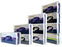Side Load with Dividers - Glove Box Holder Horizontal Mounted 4-Box Capacity Clear 3-3/4 X 11-1/4 X 21-3/4 Inch Acrylic - CGT4061004