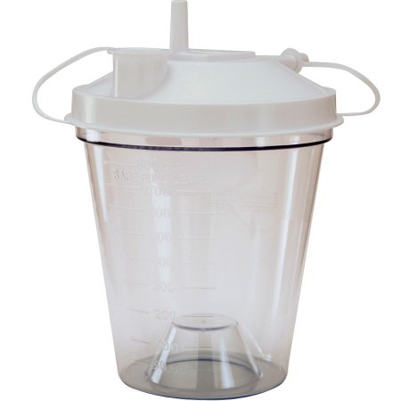 Drive Medical - Suction Canister 800 mL Float Valve Shut-Off Lid - 610-12B