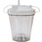 Drive Medical - Suction Canister 800 mL Float Valve Shut-Off Lid - 610-12B