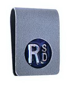 Alimed Thin Clipper Marker 2-3/4 Inch, Kydex, With Initials - 921713/WINT/NA