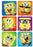 Medibadge Disney 90 Per Unit Spongebob Closeup Faces Sticker 2.5 Inch - 1457P