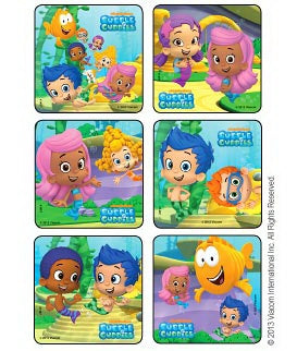 Medibadge Disney 75 Per Unit Bubble Guppies - Scenes Sticker - 1497P