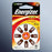 Bulbtronics Energizer Zinc Air Battery 312 Cell 1.4V Disposable 8 Pack - 84348