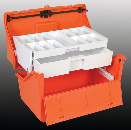 Health Care Logistics Health Care Logistics Emergency Box Orange 11-1/2 X 11-3/4 X 19-1/2 Inch - 1806