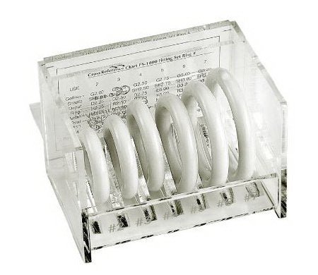 Medgyn Products Pessary Fitting Set Medgyn Ring Set Of 6 Size 2 To 7 Silicone - 51000
