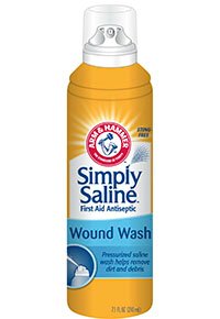 Church and Dwight Simply Saline Wound Wash 7.1 oz. Pump Spray Can - 2260008552