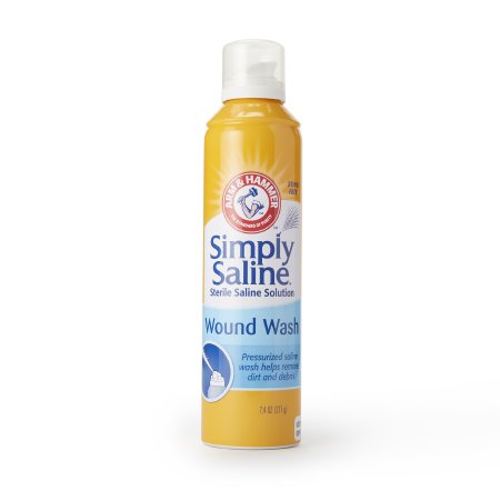 Simply Saline Wound Wash - Wound Cleanser 7.1 oz. Spray Can Sterile - 02260008552