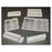 C&A Scientific Co. Microscope Slide Mailer Polyethylene 5 Position Snap Cap 8X100/Ca - MSL-15