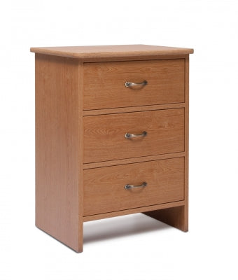 Graham-Field Avondale Collection Door / Drawer Bedside Cabinet With Closed Kick Plate Solar Oak 18 X 21 X 30 Inch - A30-22BQS