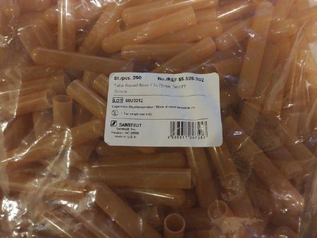 Microvette - Transport Tube Round Bottom Plain 13 X 75 mm 5 mL Without Color Coding Without Closure Polypropylene Tube - 55.525.302