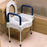 Tall-ette - Bariatric Raised Toilet Seat with Arms Tall-Ette 4 Inch Height White 600 lbs. Weight Capacity - 559331