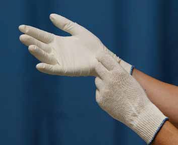 Alba Healthcare Care Glove Glove Liner Powder Free Cotton White Medium - 80500