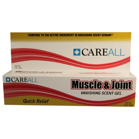 New World Imports Muscle and Joint Topical Pain Relief 2.5% Strength Menthol Topical Gel 3 oz. - JG3