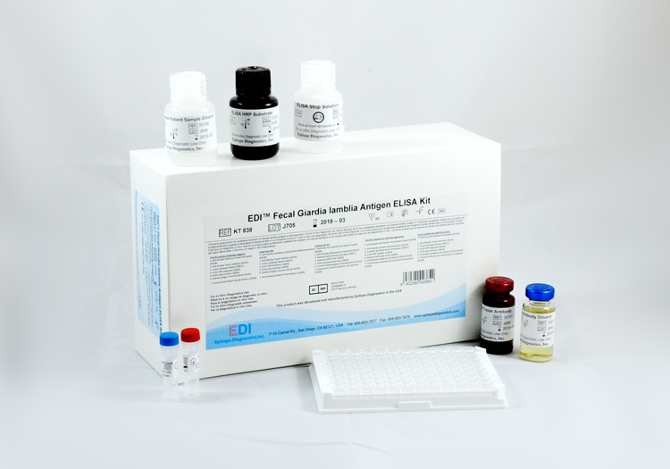 Fecal Giardia lamblia Antigen ELISA Kit