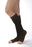 BSN Medical JOBST Opaque Compression Stockings Knee High Medium Black Open Toe - 115385