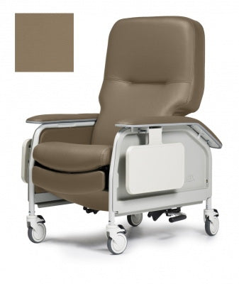 Graham-Field Lumex Deluxe Clinical Care Recliner Taupe Four Tente Swivel Caster, Three Locking Caster Four Tente Swivel Caster, Three Locking Caster - FR566G8584