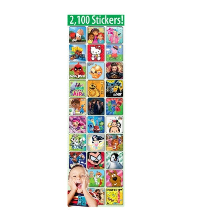 Medibadge Kids Love Stickers 75 Per Unit Character Licensed Sticker - CLS