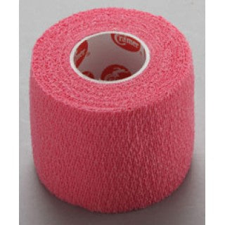 Cramer Products Eco-Flex Cohesive Bandage 2 Inch X 6 Yard Standard Compression Self-adherent Closure Pink NonSterile - 285116