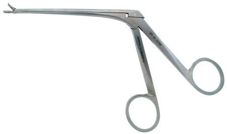 BR Surgical - Nasal Forceps Weil-Blakesley 7-1/2 Inch Length Surgical Grade Stainless Steel NonSterile NonLocking Finger Ring Handle Straight 3.0 mm Fenestrated Thru-Cutting Jaws - BR46-23770
