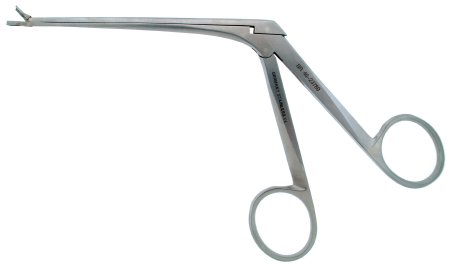 BR Surgical BR Surgical Nasal Forceps Weil-Blakesley 7-1/2 Inch Surgical Grade Stainless Steel NonSterile NonLocking Finger Ring Handle Straight 3.0 mm Fenestrated Thru-Cutting Jaws - BR46-23770