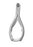 Alimed Nail Cutter Curved 5.75 Inch Stainless Steel - 63181