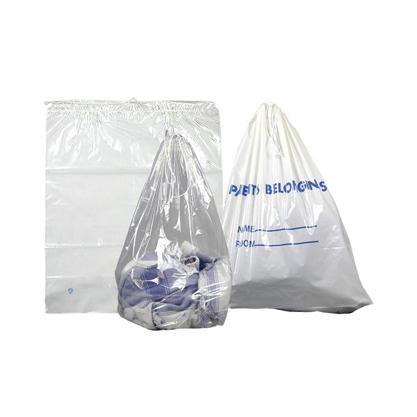Dukal Corporation Bag Patient Belongings Transparent 20X20" Plastic 250/Case - DSPB01C